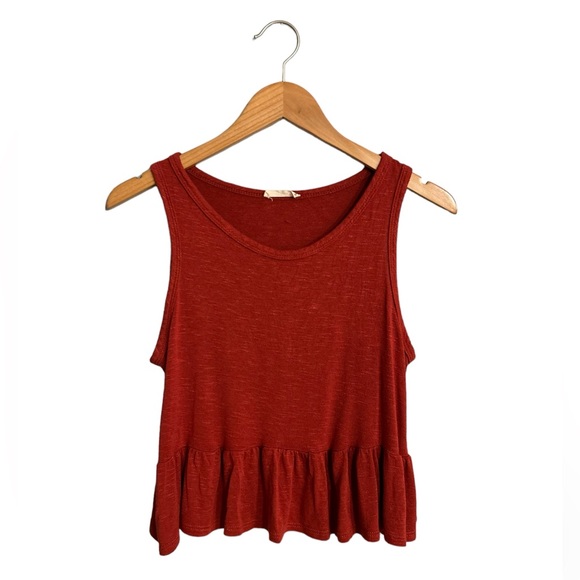 Olivia Rae Cropped tank - Rust - Sleeveless top - medium - Picture 1 of 2